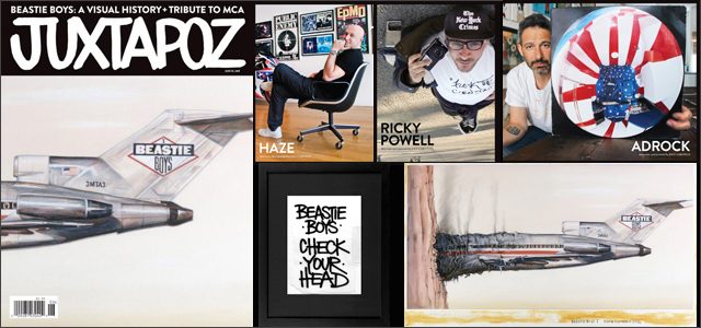 JUXTAPOZ�ʥ��㥯�����ݥ��� 2013 June #149 BEASTIE BOYS: VISUAL HISTORY + TRIBUTE TO MCA ISSUE