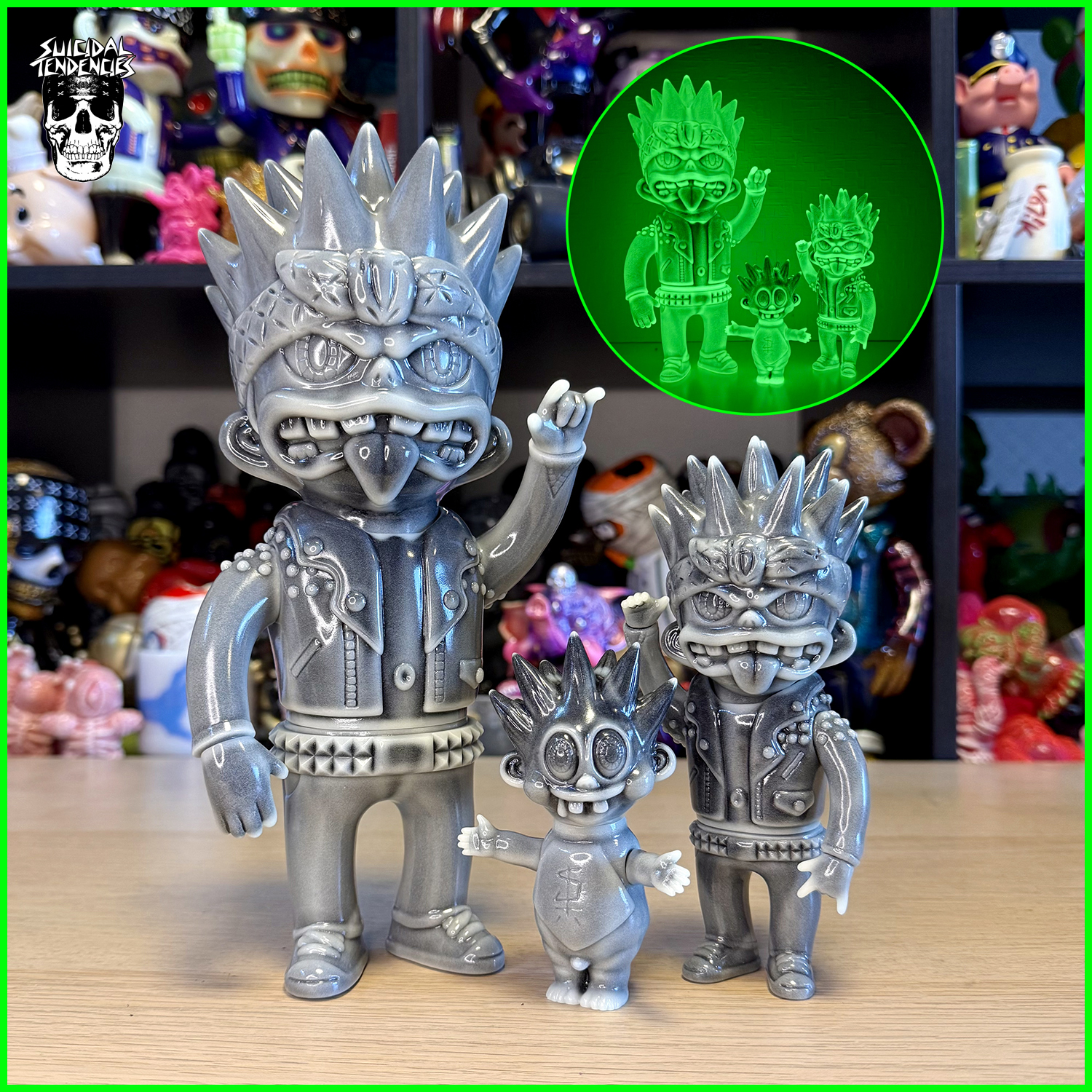 Suicidal Tendencies:PUNK ROCK BOYs and BABY BKxGID marbled