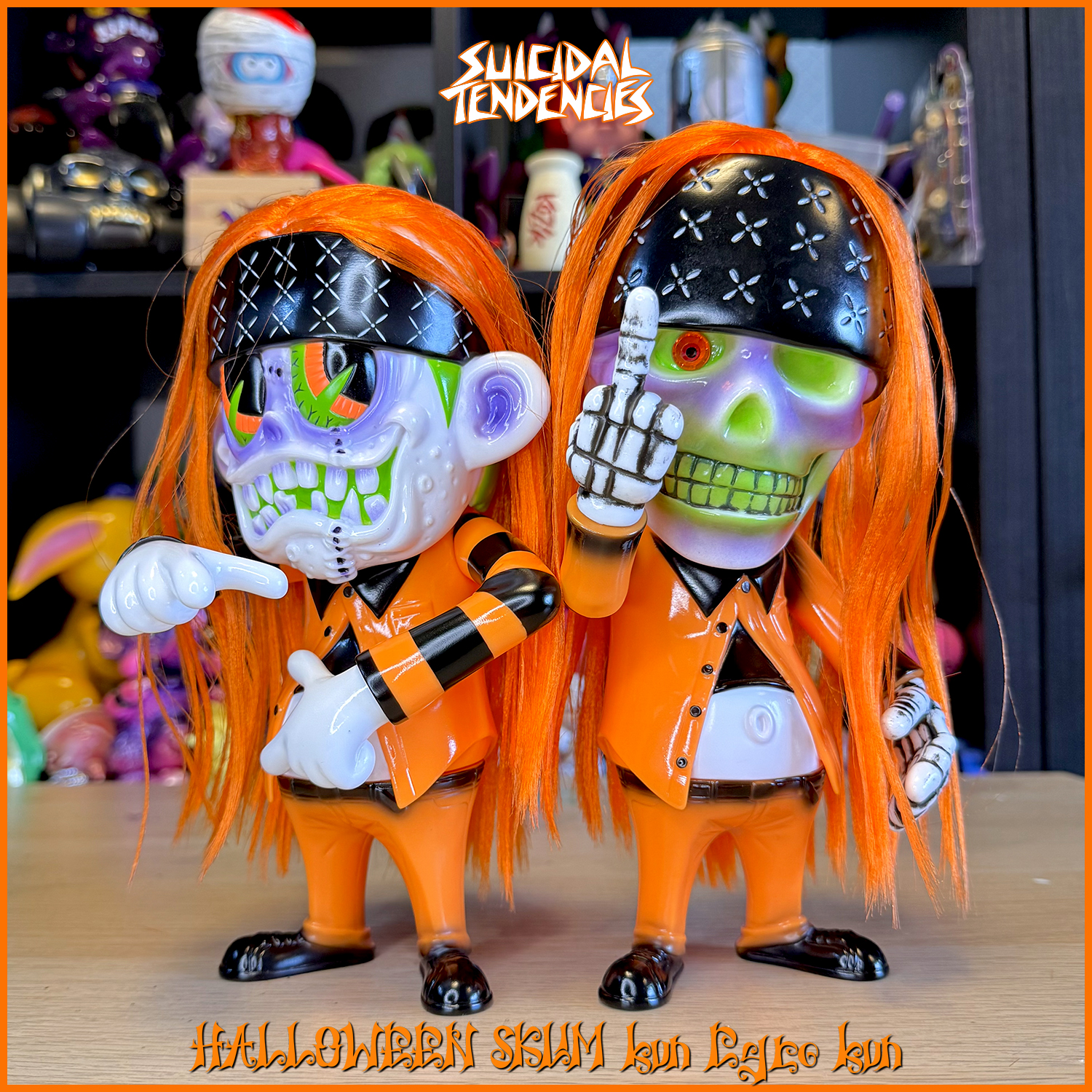 Suicidal Tendencies:Halloween SKUM-kun and Cyco-kun lottery