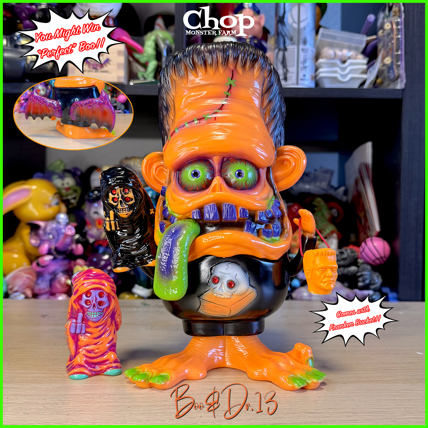 Monster Farm:Pumpkin Boo and Dr.13 lottery