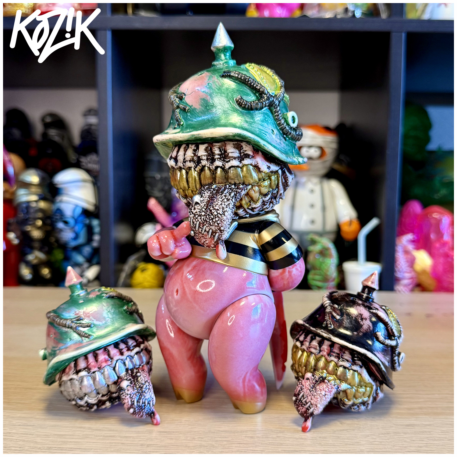 Frank Kozik:Hateball Large and Small Lottery