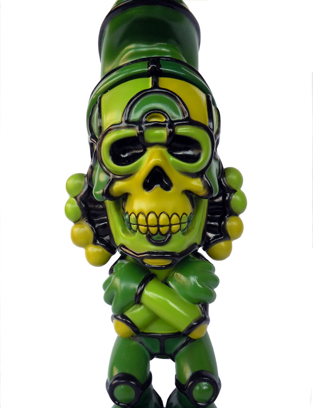 David Flores x HellFire Canyon Club x BlackBook Toy:Deathead S'murks Irish 7インチフィギュア