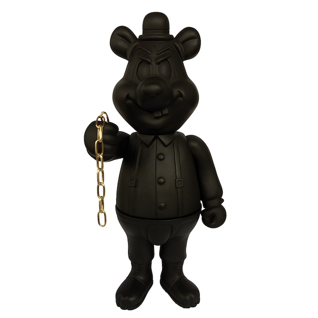 Frank Kozik x BlackBook Toy:A Clockwork Carrot Dim 11インチフィギュア Blackout