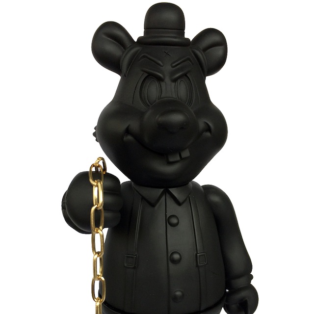 Frank Kozik x BlackBook Toy:A Clockwork Carrot Dim 11インチフィギュア Blackout