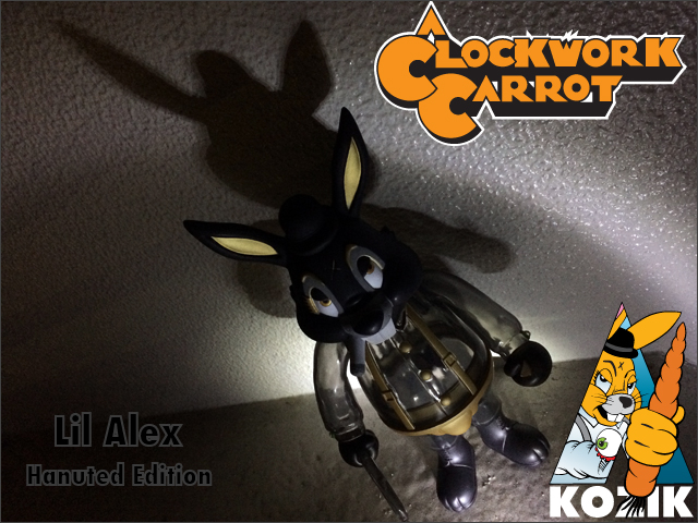 Frank Kozik x BlackBook Toy:A Clockwork Carrot Lil Alex 11インチフィギュア Haunted Edition