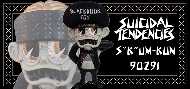 Suicidal Tendencies x BlackBook Toy（スイサイダル・テンデンシーズ）　SKUM-kun 10インチフィギュア 90291 Edition
