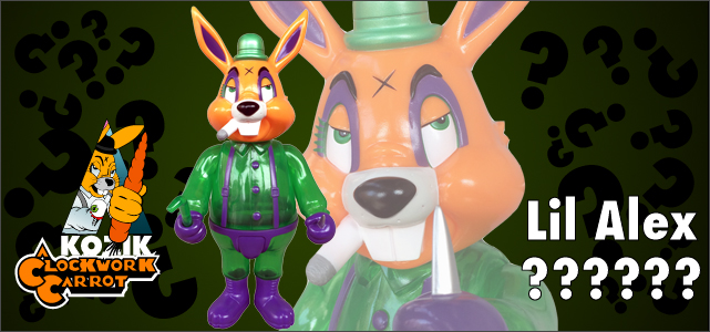 Frank Kozik x BlackBook Toy:A Clockwork Carrot Lil Alex 11インチフィギュア Enigma Edition