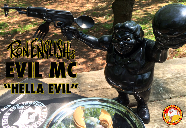 Ron English x BlackBook Toy( ロン・イングリッシュ)　EVIL MC 16インチフィギュア Hella Evil Edition