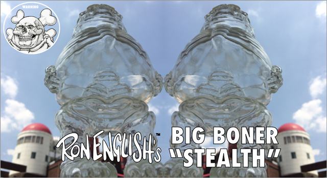 Ron English x BlackBook Toy( ロン・イングリッシュ)　Big Boner（ビッグボーナー） 8インチフィギュア Stealth Edition