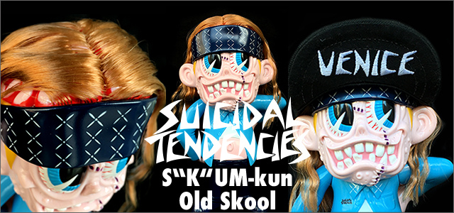 Suicidal Tendencies x BlackBook Toy（スイサイダル・テンデンシーズ）　SKUM-kun 10インチフィギュア Old Skool Edition