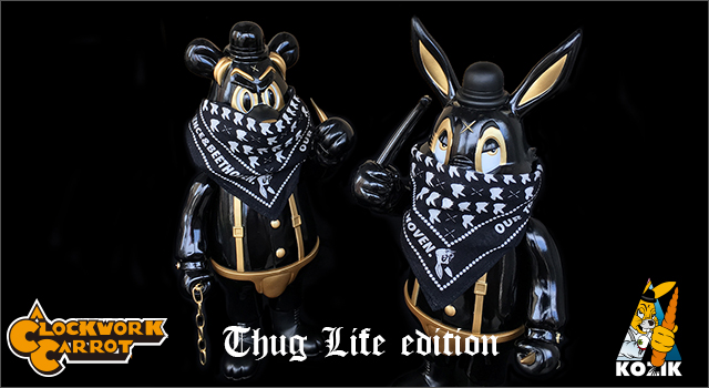 Frank Kozik x BlackBook Toy:A Clockwork Carrot Lil Alex 11インチフィギュア Thug Life Edition