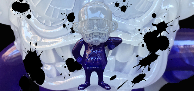 Suicidal Tendencies x BlackBook Toy(スイサイダル・テンデンシーズ) SKUM-kun 10インチフィギュア Let's make a mess edition