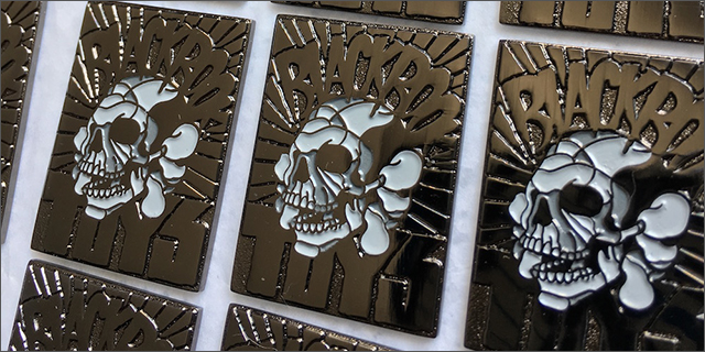 David Flores x BlackBook Toy:BBT Skull Pin