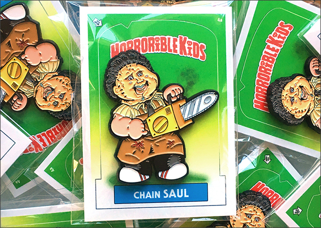 Horrorible Kids: Chain SAUL Pin