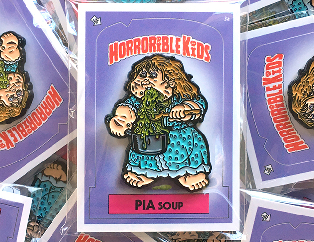 Horrorible Kids: PIA Soup Pin