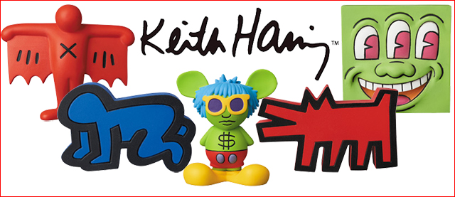 Medicom Toy:mini VCD Keith Haring 1inner box(Blind Box)
