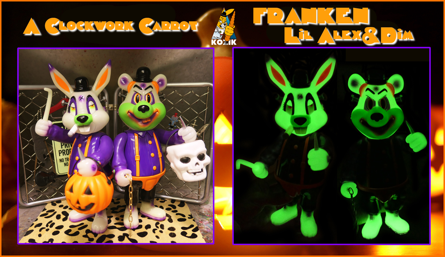 Frank Kozik x BlackBook Toy:Franken Lil Alex, Dim(not a set)