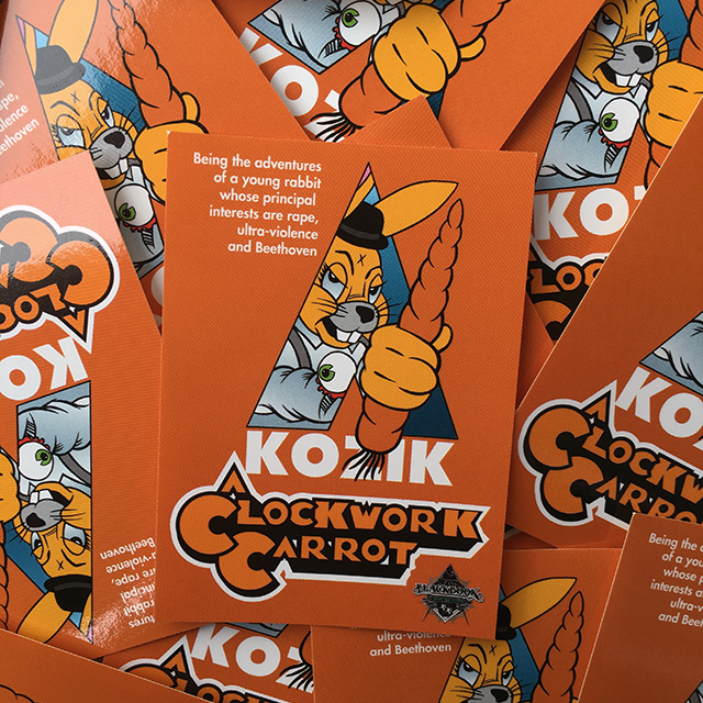 Frank Kozik x BlackBook Toy:A Clockwork Carrot Lil Alex 11インチフィギュア Bait Edition