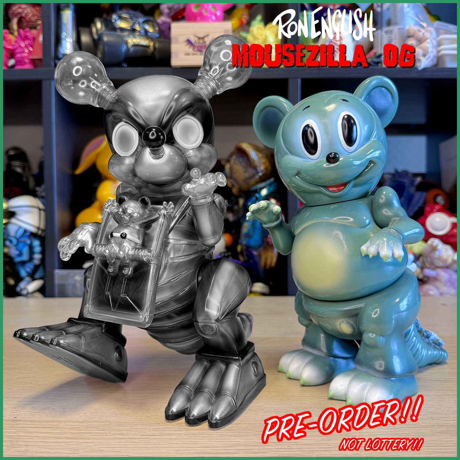 Ron English:Mousezilla OG Pre Order