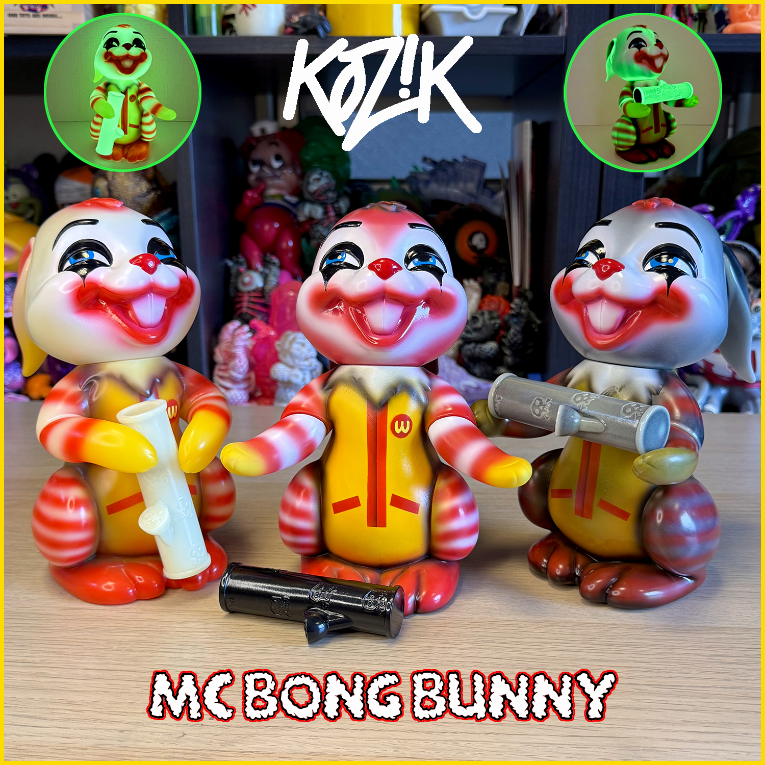 Frank Kozik:MC Bong Bunny
