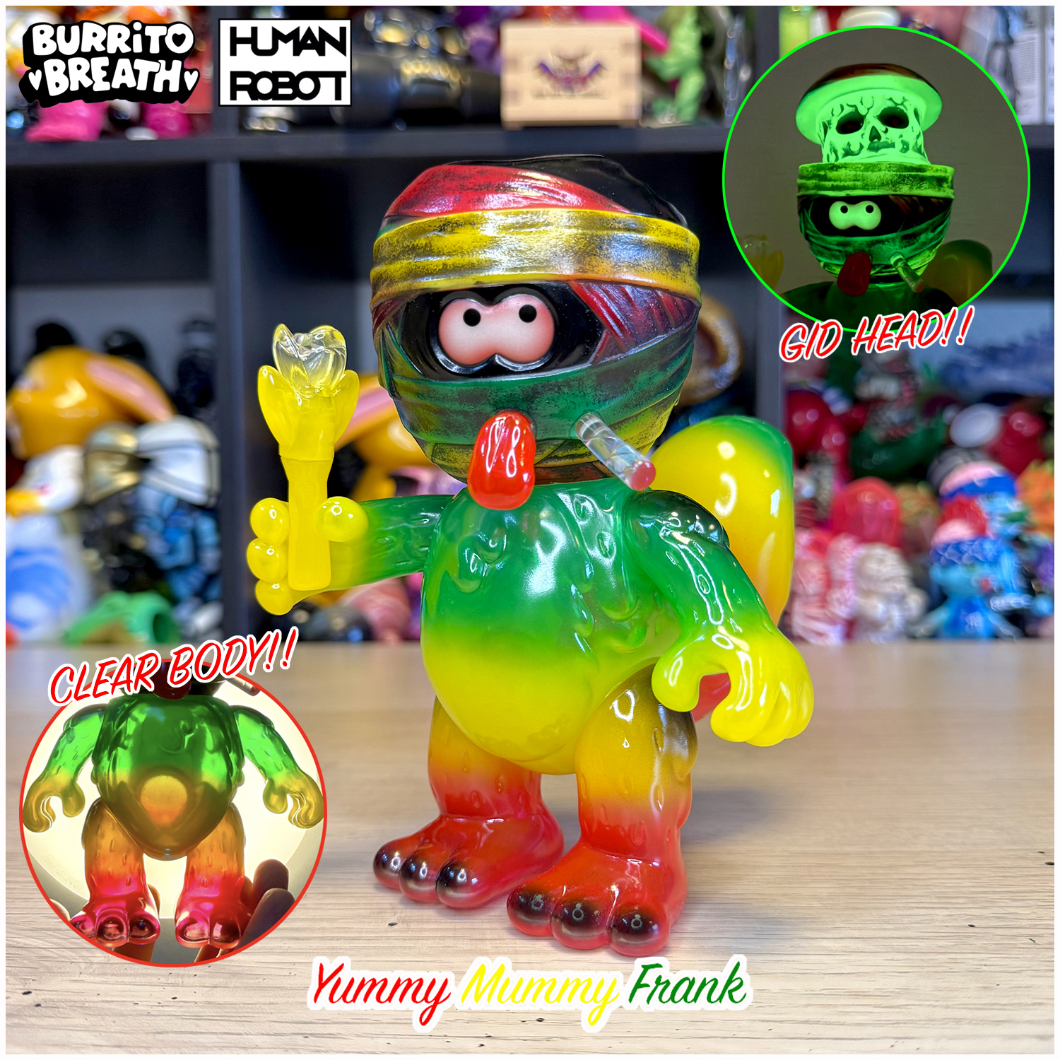 Burrito Breath x HUMAN ROBOT:Yummy Mummy Frank Lottery