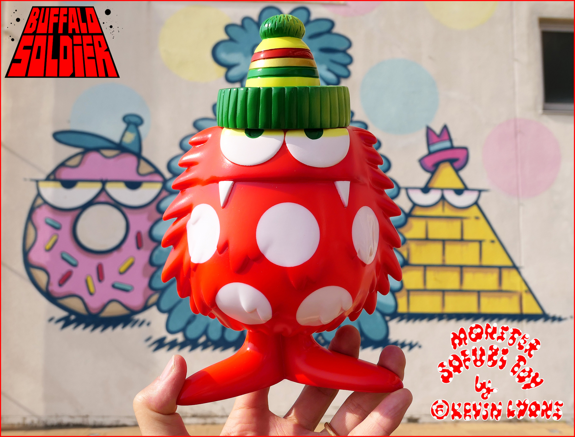 Kevin Lyons x BlackBook Toy:Buffalo Soldier Polka Dots