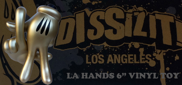 Dissizit/SLICK（ディスイズイット/スリック）　LA Hands（LAハンズ）　6インチフィギュア　GOLD