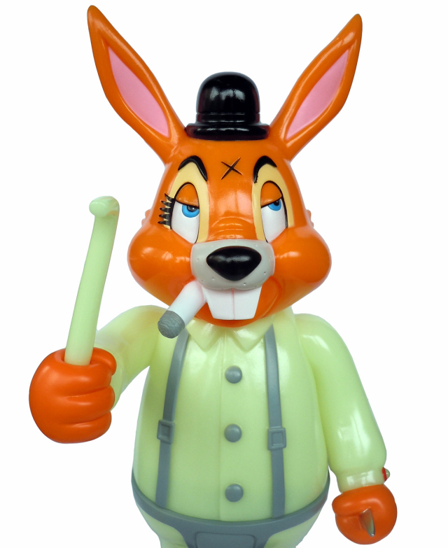 Frank Kozik x BlackBook Toy（フランク・コジック×ブラックブックトイ）:A Clockwork Carrot 11インチフィギュア　SDCC GID Ver