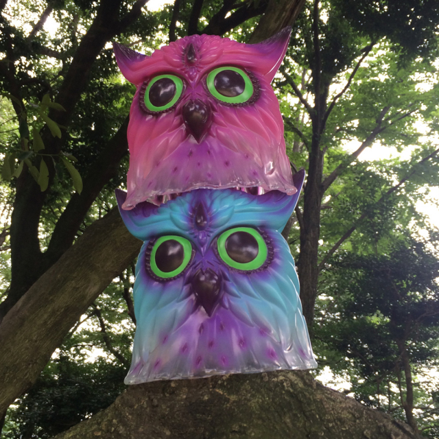 Jeff Soto x BlackBook Toy(ジェフ・ソート) NekoFukurou(ネコフクロウ) PK