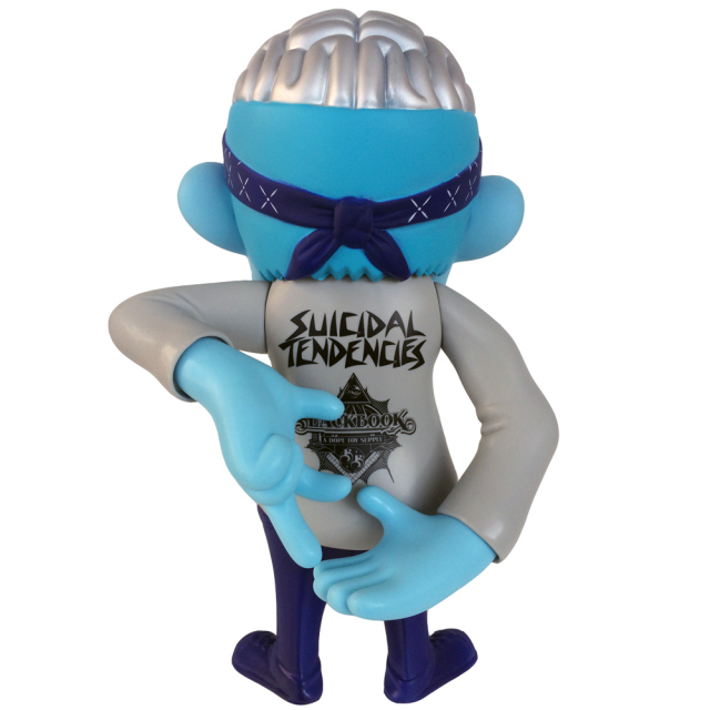 Suicidal Tendencies x BlackBook Toy（スイサイダル・テンデンシーズ）　SKUM-kun 10インチフィギュア Cyco Blue