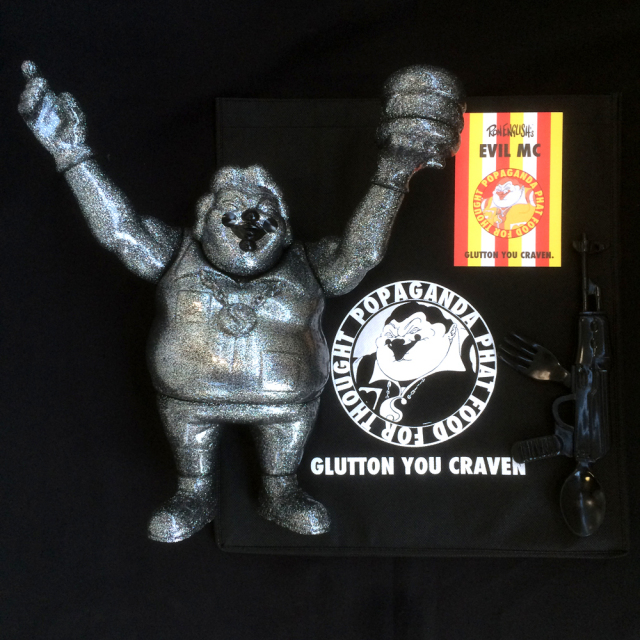 Ron English x BlackBook Toy( ロン・イングリッシュ) EVIL MC