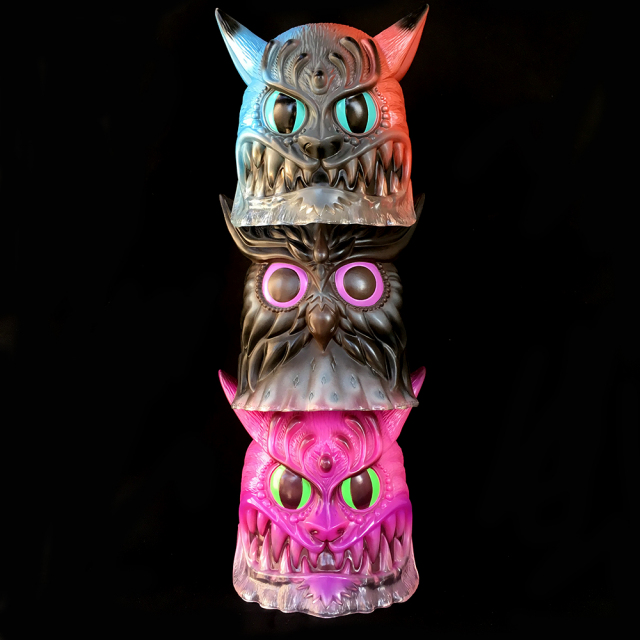 Jeff Soto x BlackBook Toy（ジェフ・ソート） NekoFukurou（ネコフクロウ） LA