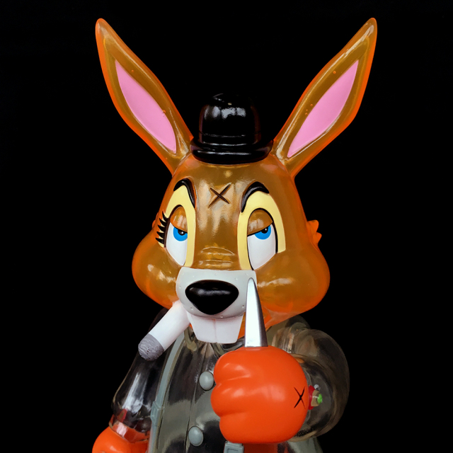 Frank Kozik x BlackBook Toy:A Clockwork Carrot Lil Alex 11インチフィギュア Live Bait Edition