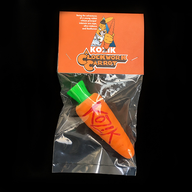 Frank Kozik x BlackBook Toy:A Clockwork Carrot Lil Alex 11インチフィギュア Bait Edition