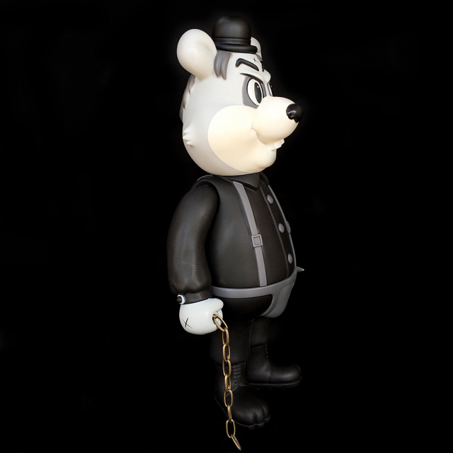 Frank Kozik x BlackBook Toy:A Clockwork Carrot Dim 11インチフィギュア Grayscale Edition