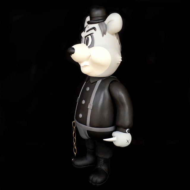 Frank Kozik x BlackBook Toy:A Clockwork Carrot Dim 11インチフィギュア Grayscale Edition