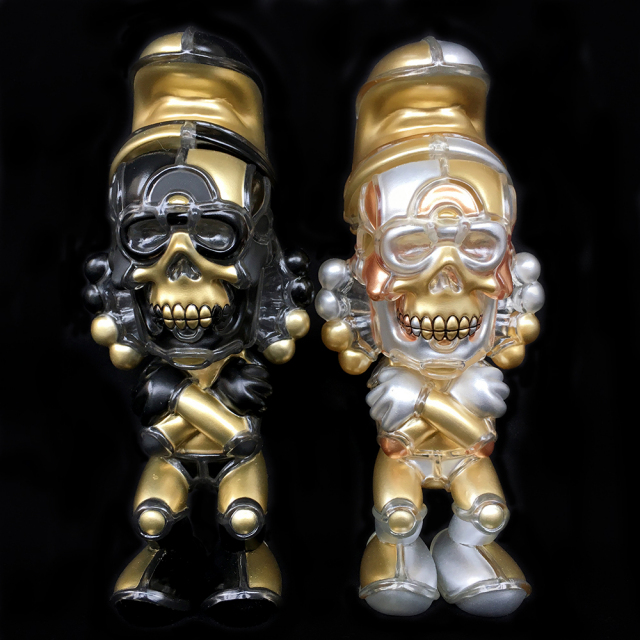 David Flores x HellFire Canyon Club x BlackBook Toy:Deathead S'murk Stay Gold