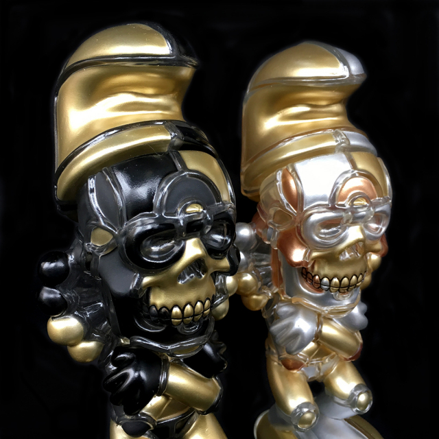 David Flores x HellFire Canyon Club x BlackBook Toy:Deathead S'murk Stay Gold