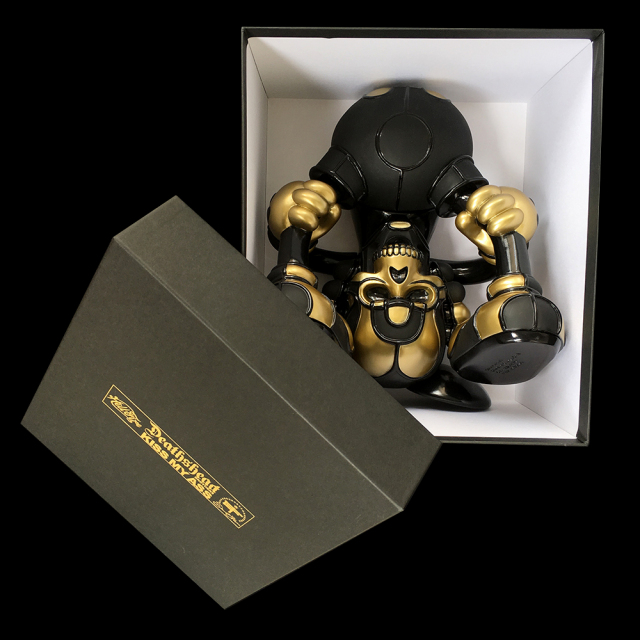 David Flores x HellFire Canyon Club x BlackBook Toy:Kiss My Ass Stay Gold edition