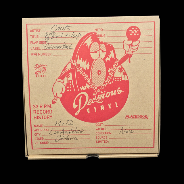 Delicious Vinyl x COOKone（デリシャス・ヴァイナルxクック）:Mr.12（ミスター・トゥウェルブ） OG edition