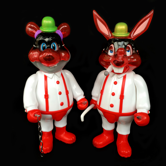 Frank Kozik x BlackBook Toy:A Clockwork Carrot Dim 11インチフィギュア Evil Mom Edition