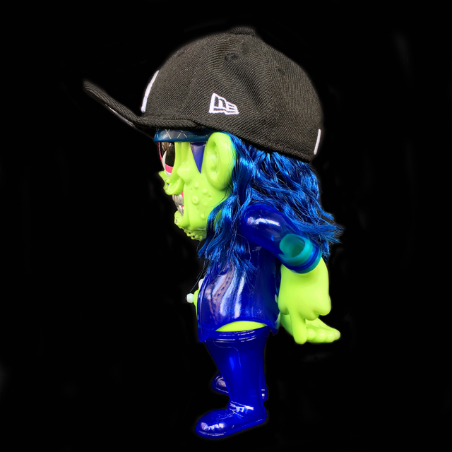 Suicidal Tendencies x BlackBook Toy（スイサイダル・テンデンシーズ）　SKUM-kun 10インチフィギュア Venice Blue 2016 Edition