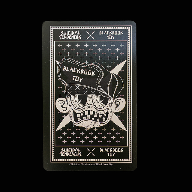 Suicidal Tendencies x BlackBook Toy（スイサイダル・テンデンシーズ）　SKUM-kun 10インチフィギュア Supervillain 2nd Edition