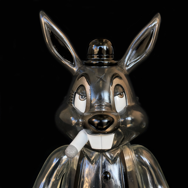 Frank Kozik x BlackBook Toy:A Clockwork Carrot Lil Alex 11インチフィギュア Darkness Edition