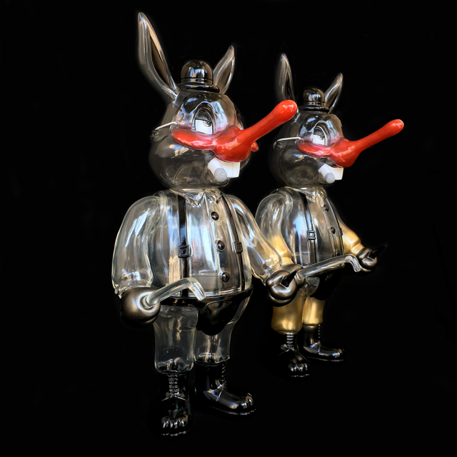 Frank Kozik x BlackBook Toy:A Clockwork Carrot Lil Alex 11インチフィギュア Darkness Edition