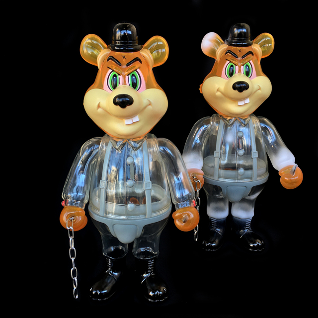 Frank Kozik x BlackBook Toy:A Clockwork Carrot Dim 11インチフィギュア Milk Edition