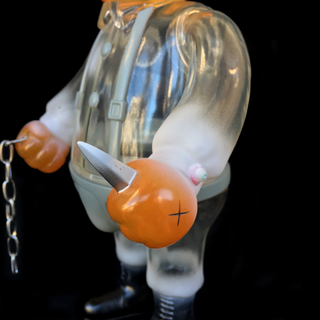 Frank Kozik x BlackBook Toy:A Clockwork Carrot Dim 11インチフィギュア Milk Edition