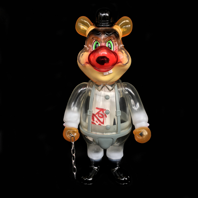 Frank Kozik x BlackBook Toy:A Clockwork Carrot Dim 11インチフィギュア Milk Edition