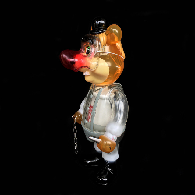 Frank Kozik x BlackBook Toy:A Clockwork Carrot Dim 11インチフィギュア Milk Edition