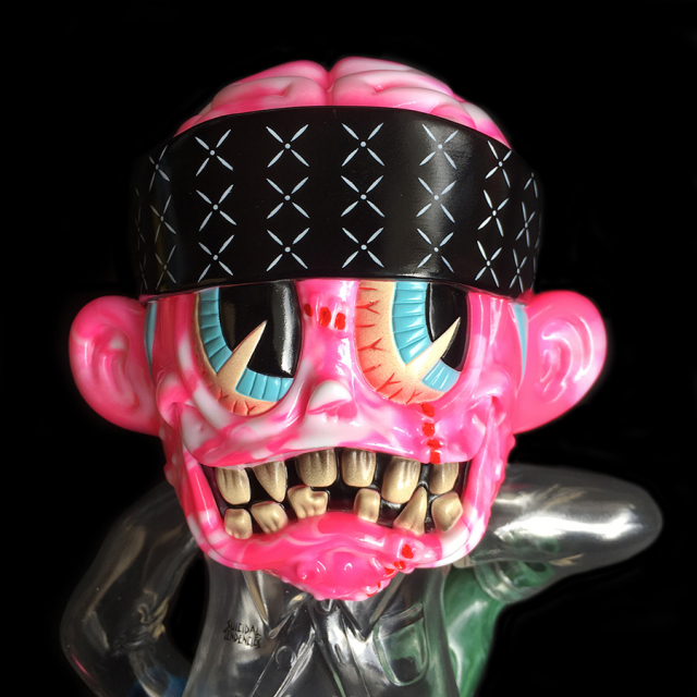 Suicidal Tendencies x BlackBook Toy（スイサイダル・テンデンシーズ）　SKUM-kun 10インチフィギュア Marbled Mixed Parts